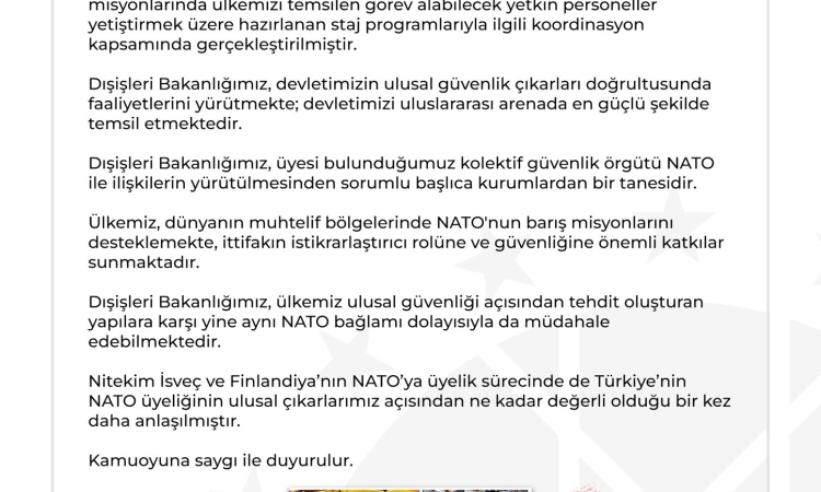 NATO’ya Yönelik Dezenformasyona Sert Tepki!
