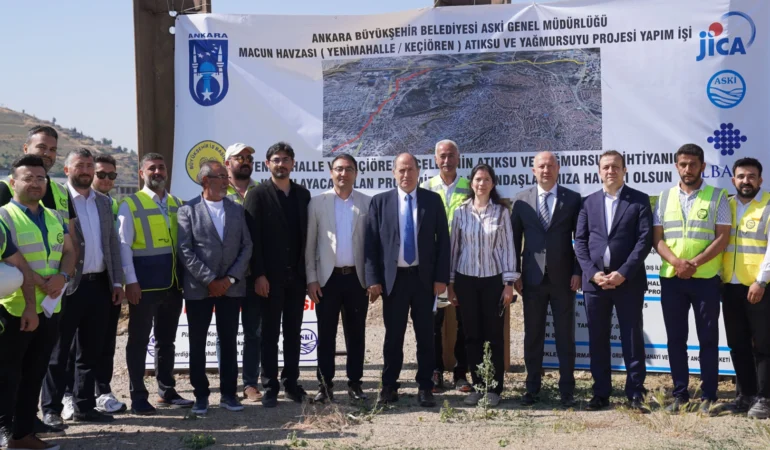 Ankara’da Atık Su Projesi Başladı!