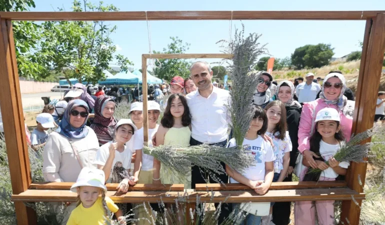 Çayırova’da Lavanta Hasadı Coşkusu!