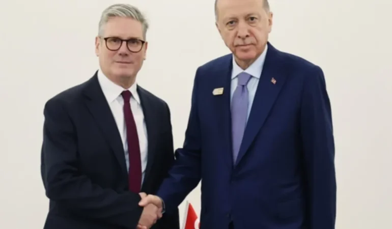 Erdoğan ve Starmer’dan İki Ülke Arası İşbirliği Mesajı