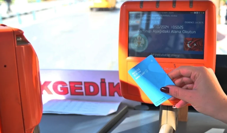 Manisa’da Annelere Ücretsiz Ulaşım Desteği!