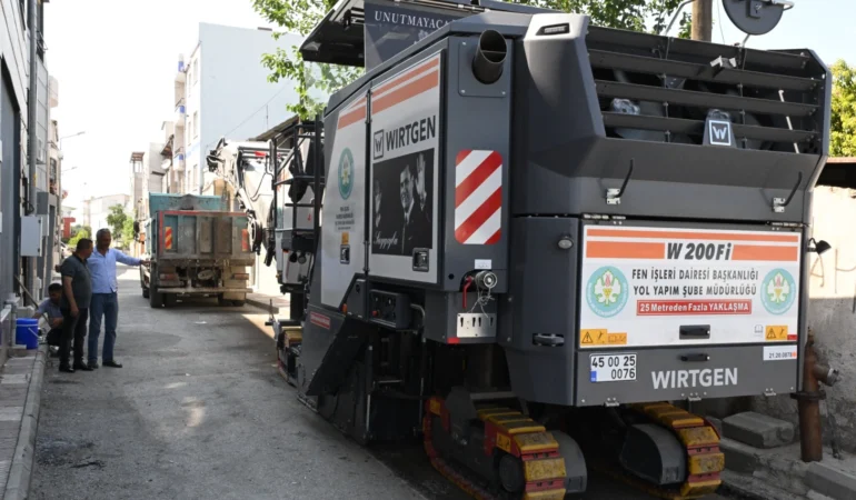 Manisa’da Ahmet Bedevi Mahallesi’ne Asfalt Müjdesi!