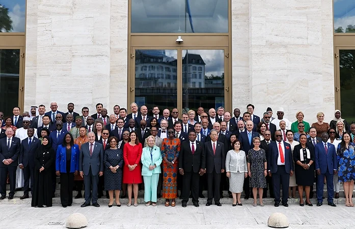 Kurtulmuş, Cenevre’de Parlamento Başkanlarıyla!