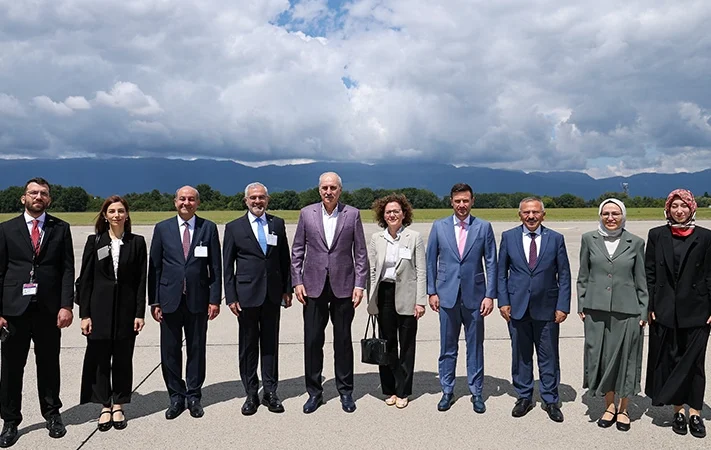 Kurtulmuş, Cenevre’de Dünya Parlamento Konferansı’nda