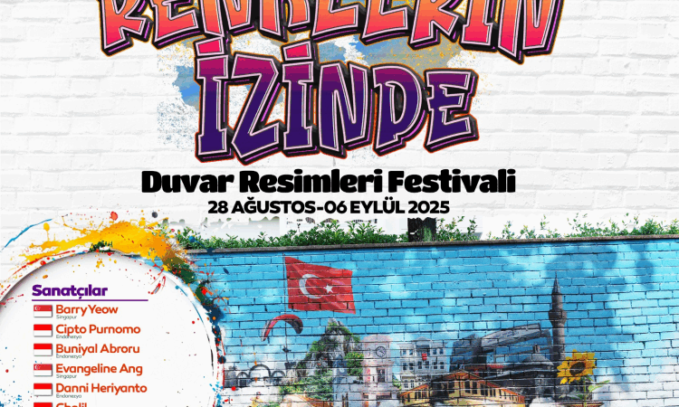 İnegöl’de Uluslararası Duvar Resimleri Festivali