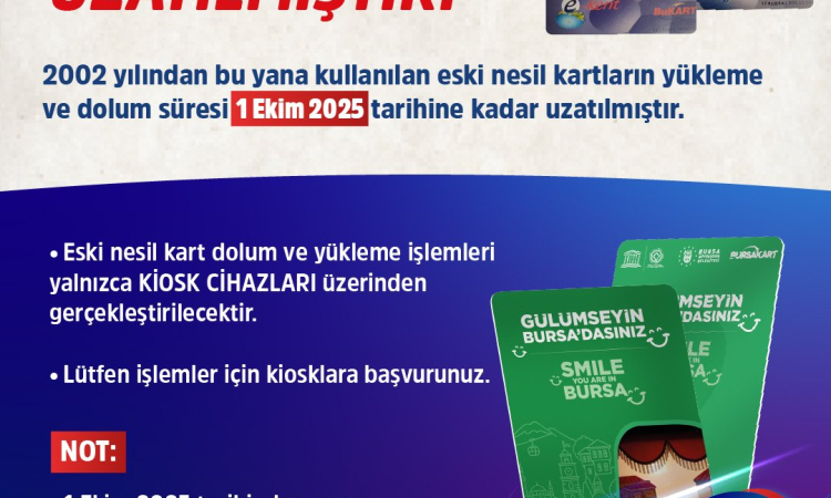 Eski Kartların Süresi Uzatıldı: 2025’e Dikkat!