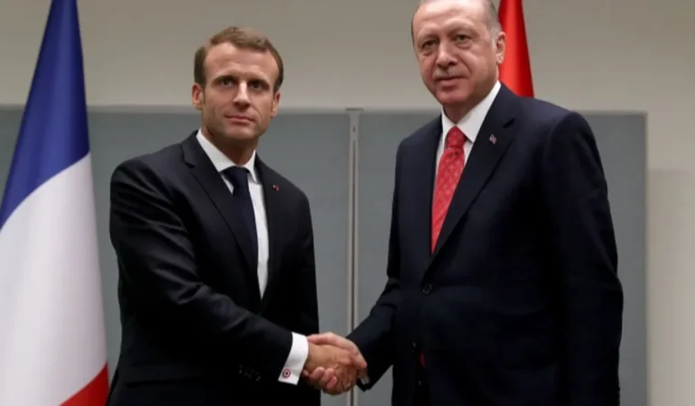 Erdoğan ve Macron’dan Barış ve İşbirliği Vurgusu