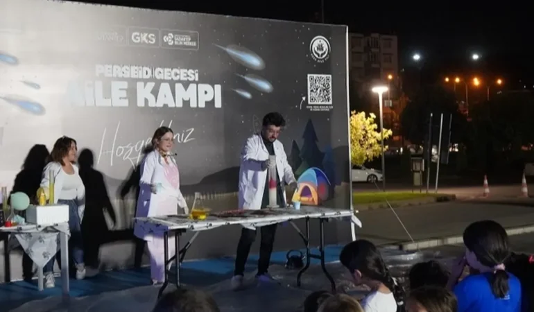 Gaziantep’te Perseid Gece Kampı Coşkusu!