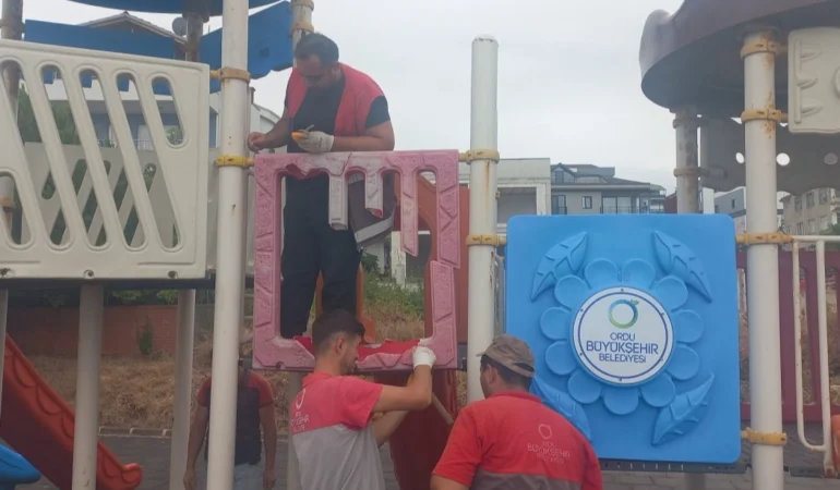 Ordu’da Kent Mobilyaları İçin Bakım Seferberliği!