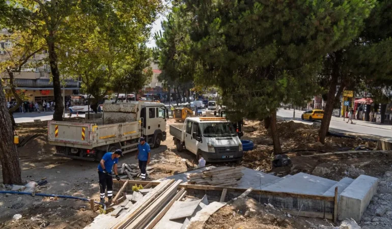 Beyazıt Aykut Parkı’nda Yenileme Dönüşümü Başladı!