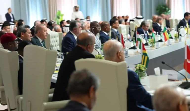 Erdoğan’dan İİT Zirvesinde Filistin Vurgusu