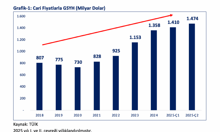 Türkiye Ekonomisi 2025’te Yüzde 4,8 Büyüdü!