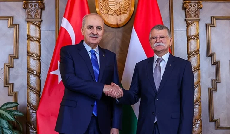 Kurtulmuş, Macaristan’da İkili İlişkileri Güçlendirdi