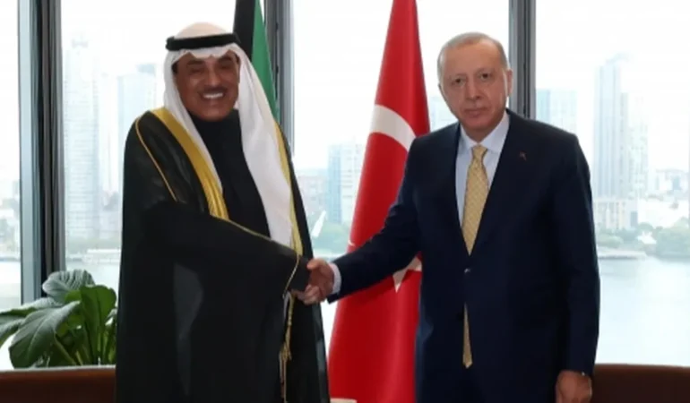 Erdoğan ve Kuveyt Veliaht Prensi’nden kritik görüşme