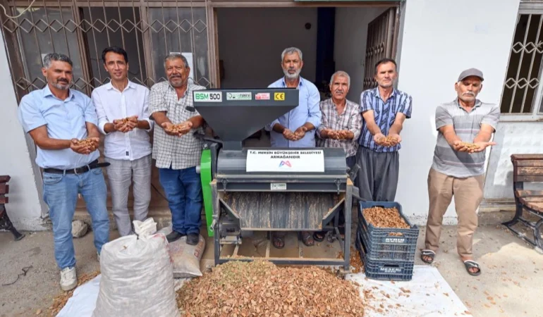 Mersin’de Badem Üreticilerine Teknolojik Destek!