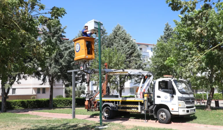 Muğla’da Parklara Güvenlik Kamerası ve Wi-Fi