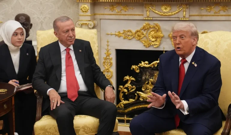 Erdoğan ve Trump’tan Tarihi Beyaz Saray Buluşması