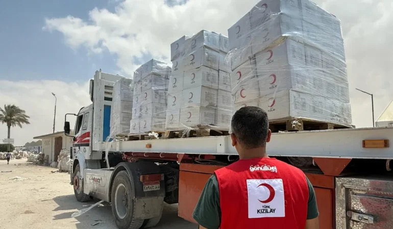 Türk Kızılay, Gazze’ye Sağlık Desteği Sağlayacak