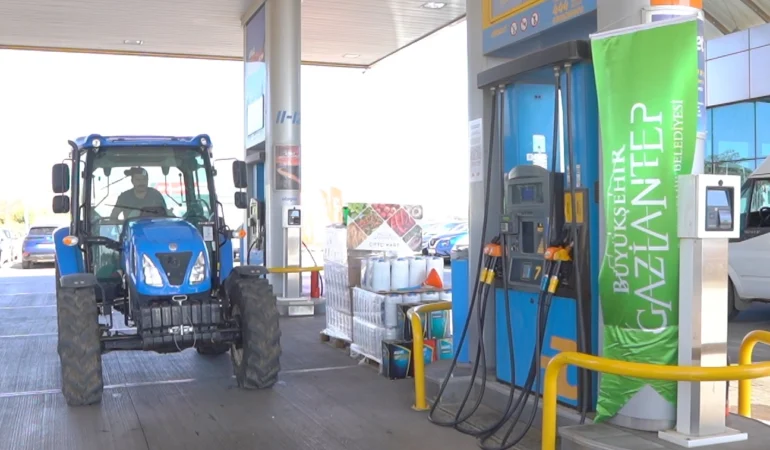 Gaziantep’te Çiftçilere Ücretsiz Mazot Desteği!