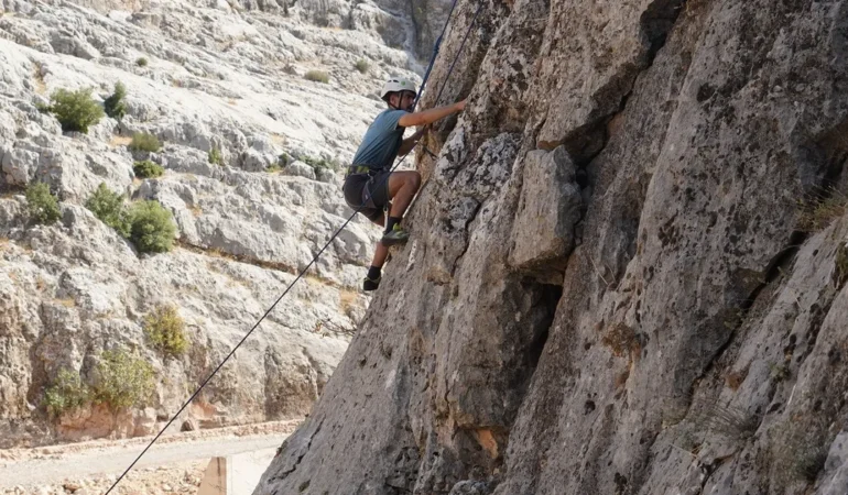 Köklüce Kanyonu’nda Tırmanış Şenliği Coşkusu!