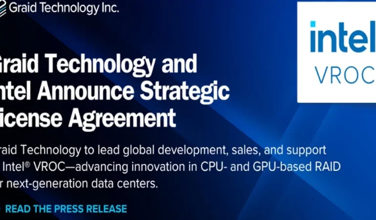 Intel ve Graid, RAID İşbirliğiyle Yenilik Getiriyor