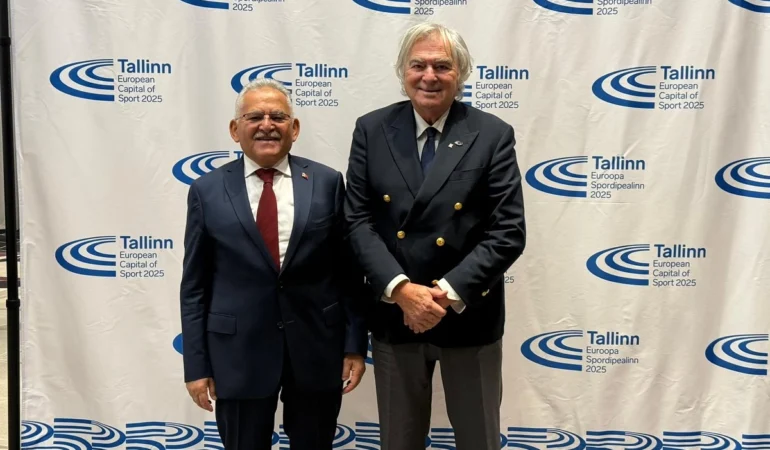 Kayseri, Dünya Spor Başkenti İçin Tallinn’de!