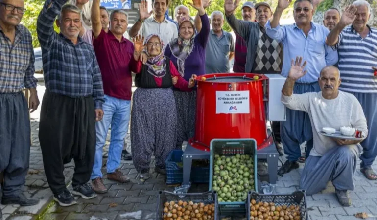 Mersin’den Üreticilere Ceviz Soyma Desteği!