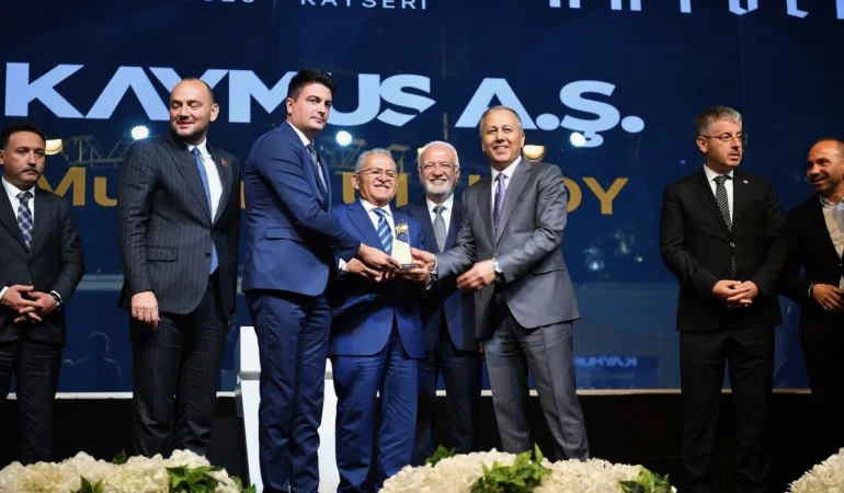 Kayseri’de MÜSİAD Toplantısı’na Bakan Yerlikaya Katıldı