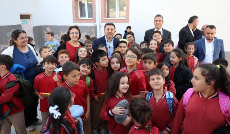 Minik Sınıf Başkanı Eymen, Başkan Arı’yı Ağırladı!