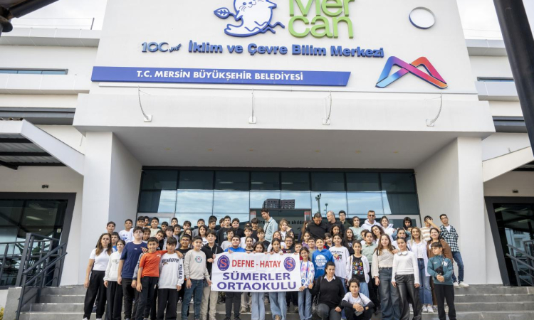 Mersin’de Bilim Merkezine Yoğun İlgi!