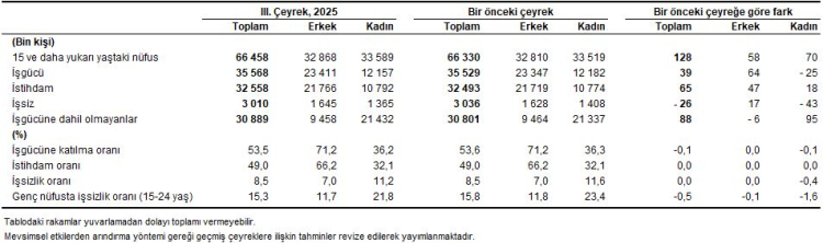 İşsizlik Azaldı, İstihdam Artış Gösterdi!