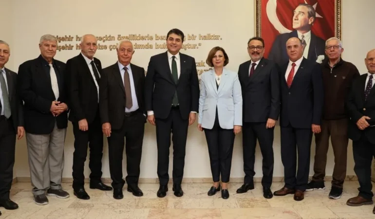 Uysal’dan Ünlüce’ye Nezaket Ziyareti