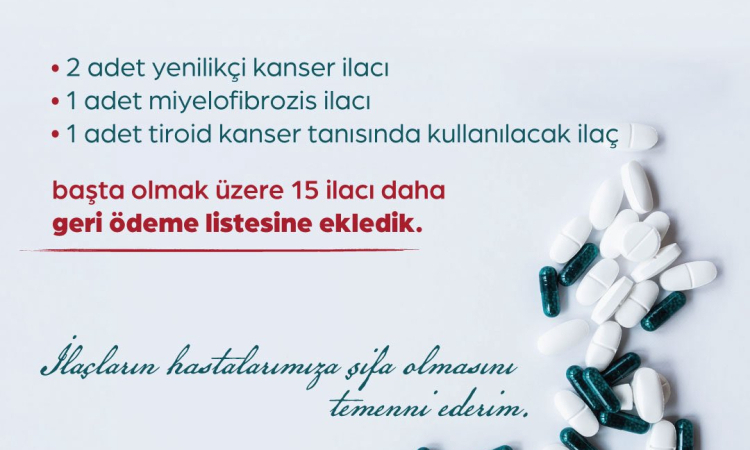 SGK’dan 15 Yeni İlaçla Tedaviye Kolaylık!