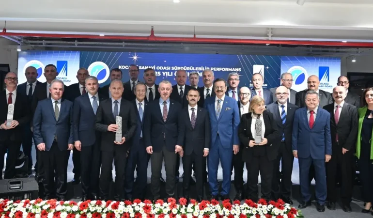 Kocaeli’de Sürdürülebilirlik Ödülleri Sahiplerini Buldu