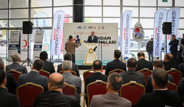 Malatya’da İstihdam Fuarı Kapılarını Açtı!