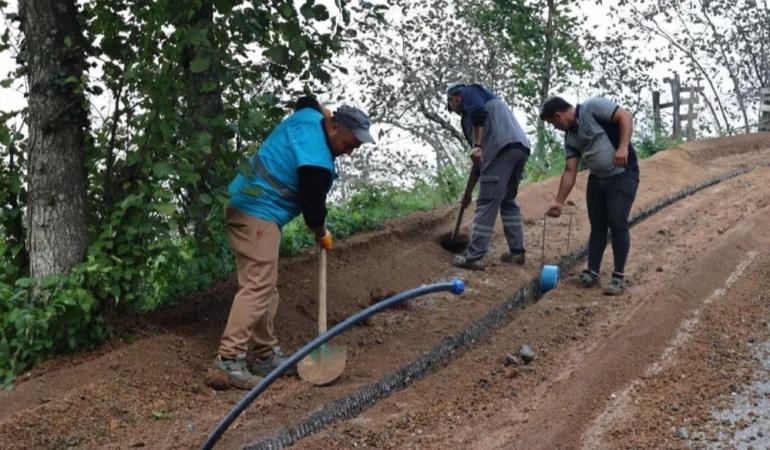 Ordu’da Altyapı Yatırımları Su Sorununu Çözüyor