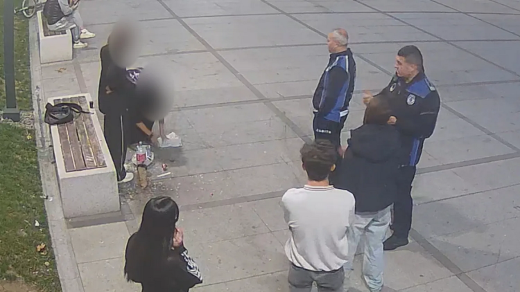 İnegöl’de Gençler Çevre Kirliliğine Ceza Aldı