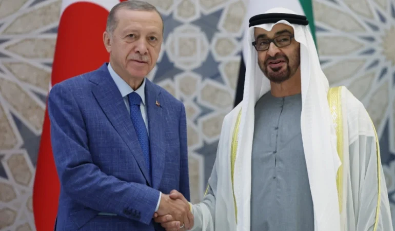 Erdoğan ve BAE Lideri’nden Bölgesel İşbirliği Mesajı