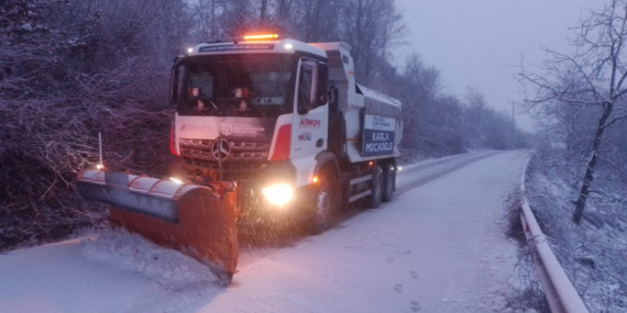 Kocaeli’de Kar Mücadelesi: 1200 Personel Görevde!